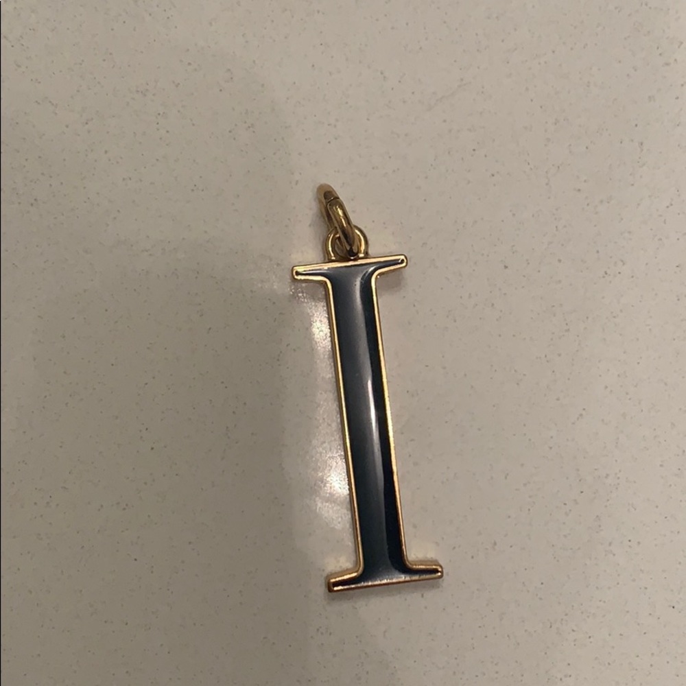 Juicy couture “I” initial pendant